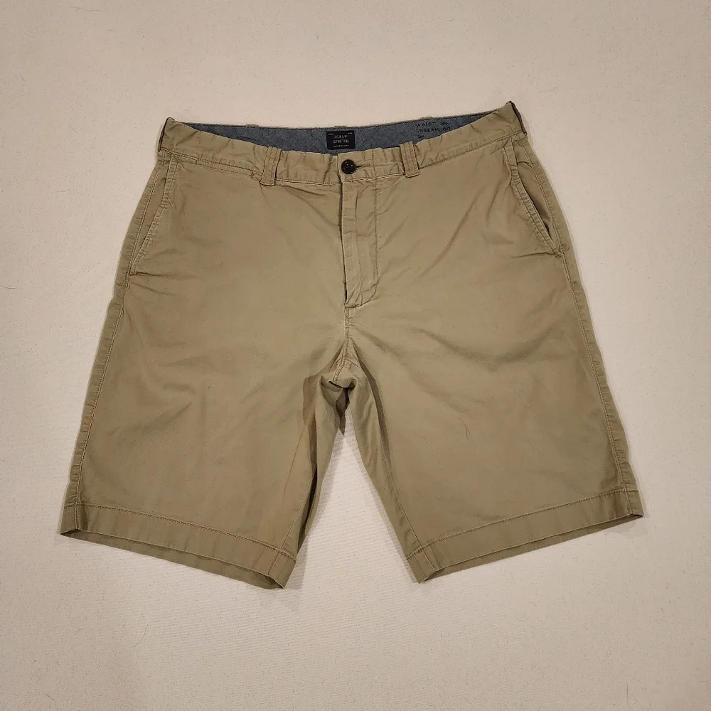 J. Crew Stretch Chino Shorts 34